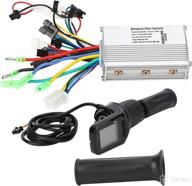 enhanced tbest electric bicycle controller set, universal scooter controller conversion kit with lcd panel kit split meter, 36/48v 250/350w логотип