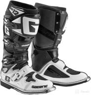 gaerne sg 12 boots black white motorcycle & powersports logo