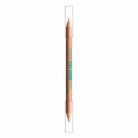 img 4 attached to NYX PROFESSIONAL MAKEUP Wonder Pencil, Multi-Use Micro Highlighter & Concealer Stick - Medium