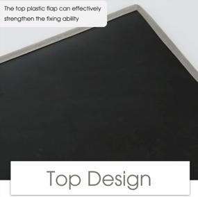 img 2 attached to Grey Bedside Storage Organizer With 4 Pockets - Perfect For Remote Control, Phone, Magazine & IPad/Tablet