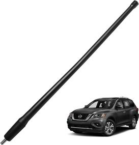 img 4 attached to JAPower Black Replacement Antenna for Nissan Pathfinder 2008-2018, 13 inches