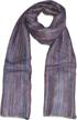 linen melange stripes scarf multicolor women's accessories and scarves & wraps logo