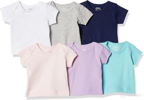 img 4 attached to Amazon Essentials 6 Pack Lap Shoulder Purple Apparel & Accessories Baby Girls