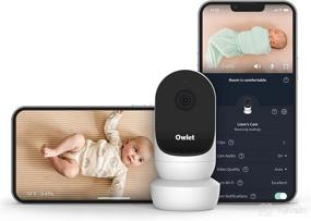 img 4 attached to 📷 Owlet Cam 2 - Smart Baby Monitor Camera: HD Video, Night Vision, Zoom, Wide Angle View, Sound & Motion Alerts