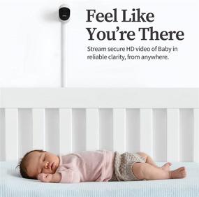 img 3 attached to 📷 Owlet Cam 2 - Smart Baby Monitor Camera: HD Video, Night Vision, Zoom, Wide Angle View, Sound & Motion Alerts