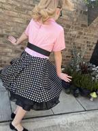 img 1 attached to Stylish BlackButterfly Organza Petticoat Skirt 🦋 for Girls in Skirts & Skorts Collection review by Ali Lariosa