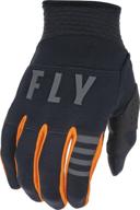 fly racing 2022 f-16 gloves (black/orange occupational health & safety products logo