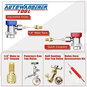 img 1 attached to AutoWanderer Tool Conditioning Diagnostic Refrigerants