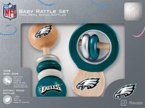 img 1 attached to NFL Philadelphia Eagles Baby Rattle