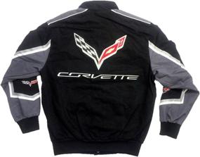 img 3 attached to Corvette Jacket Embroidered Design X Large