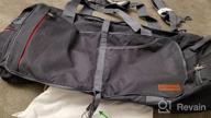img 1 attached to 65L Travel Duffel Bag: Foldable Weekender With Shoes Compartment, Water-Proof & Tear Resistant - Canway review by Nick Shirodkar