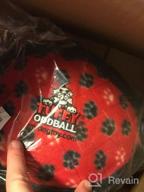 img 1 attached to TUFFY Ultimate Odd Ball, Durable Dog Toy (Regular, Yellow Bone) review by Joe Medlin