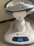img 1 attached to 4moms MamaRoo 4.0 chaise lounge, silver review by Ada Adamek ᠌
