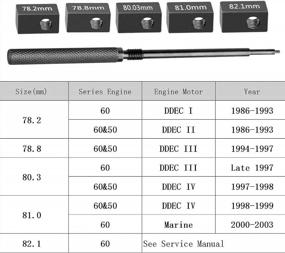 img 3 attached to Detroit Diesel Series 50 & 60 Injector Height Gauge Kit - J-1853/J-42749/J-45002/J-39697/J-42665/J-1242/J35637A - Vincool 3350