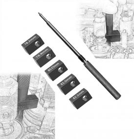 img 1 attached to Detroit Diesel Series 50 & 60 Injector Height Gauge Kit - J-1853/J-42749/J-45002/J-39697/J-42665/J-1242/J35637A - Vincool 3350