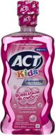 act bubblegum blowout anti cavity rinse логотип