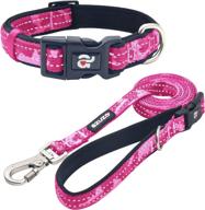 azuza reflective collar padded matching dogs : training & behavior aids logo