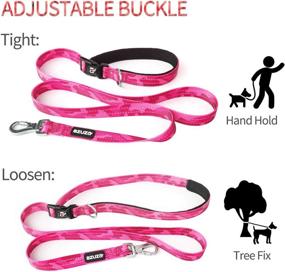 img 1 attached to Azuza Reflective Collar Padded Matching Dogs : Training & Behavior Aids