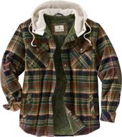 legendary whitetails hooded flannel cardinal men's clothing for shirts logo