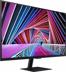 img 2 attached to 💻 Samsung S70A Borderless TUV-Certified 4K Monitor with High Dynamic Range, Blue Light Filter, Wall-Mountable LS32A700NWNXZA
