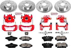 img 1 attached to 🔥 Улучшите тормозные характеристики вашего автомобиля: Набор Power Stop KC1300 1-Click Brake с суппортами