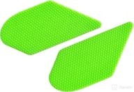 🏍️ nex universal green motorcycle tank traction pad, 9.25"x4.1", 2pcs логотип