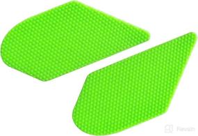 img 4 attached to 🏍️ NEX Universal Green Motorcycle Tank Traction Pad, 9.25"x4.1", 2PCS