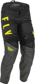 img 4 attached to Fly Racing 2022 Youth F-16 Pants (Grey/Black/Hi-Vis