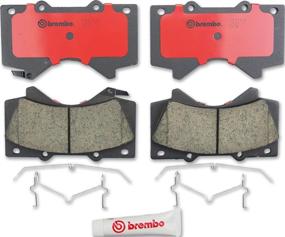 img 1 attached to 🔥 Brembo P83107N Front Disc Brake Pad: Exceptional Performance and Reliability