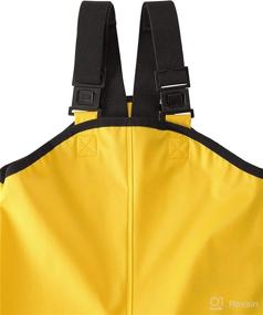 img 3 attached to Reima Lammikko Children's Waterproof Suspender Rain Pant – Lightweight & Windproof Outdoor Rain Bibs