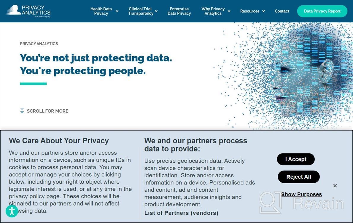 img 1 attached to Privacy Analytics Eclipse review by Ryan Turner