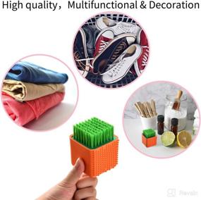 img 3 attached to 🧺 3-Piece Silicone Laundry Brush Set for Removing Stains – Multi-functional Cleaning Tool for Clothes, Underwear, Shoes, and Pots