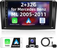 обновите свой mercedes-benz ml gl ml350 gl320 x164 2005-2011 с нашей стереосистемой 2+32g android: wireless carplay, android auto, gps-навигация и многое другое! логотип