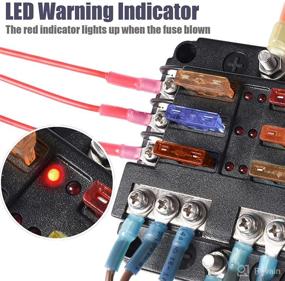 img 2 attached to MICTUNING 6 Way Fuse Block Holder