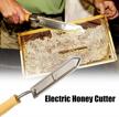 stainless steel electric honey harvest uncapping knife - beekeeping supplies equipment logo