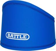 💪 ultimate protection: battle skull wrap blue size - defend and dominate logo