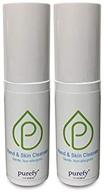 purefypro hand and skin cleanser (4oz, 2 pack) - residue-free, advanced technology for deep cleaning logo
