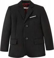 kids formal suits blazer jacket coat by yuanlu logo