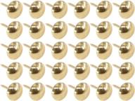 upgrade your upholstered furniture with dophee antique thumb tacks: 100-pack, 7/16" round head upholstery pins in gold - perfect for diy projects and home decor logo