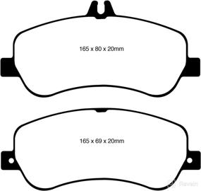 img 2 attached to EBC Brakes DP32011C Redstuff Ceramic