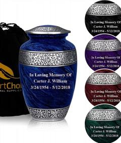img 4 attached to Personalized Urn For Human Ashes - SmartChoice Adult Memorial Funeral Cremation Urn