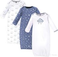 👶 comfortable and stylish: hudson baby baby girls' cotton gowns logo