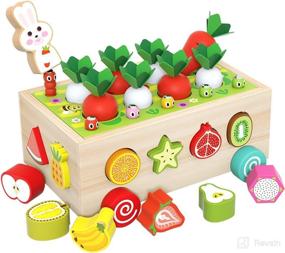 img 4 attached to 🔶 Exploring Shapes with TUFOVER Montessori Toys: Educational Sorting Toys for Kids, Toddlers, and Babies (Ages 1-3)