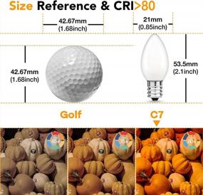 img 3 attached to Grensk Low Watt LED Light Bulbs - Energy Efficient And Warm White For Night Lights And Wall Lamps