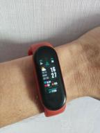 img 1 attached to Smart bracelet Xiaomi Mi Smart Band 5 RU, black review by Bogusawa Czaj ᠌