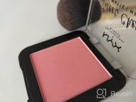 img 1 attached to NYX professional makeup Pressed Blush Sweet Cheeks Creamy Powder Matte, 4 citrine rose review by Anastazja Orebska ᠌