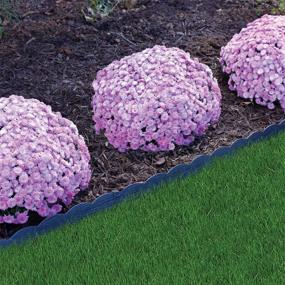 img 1 attached to Get Beautiful Garden Borders With Easyflex 3310E-20C Landscape Edging In Black - 20 Ft Long