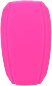 img 2 attached to SEGADEN Silicone Cover Protector Case Holder Skin Jacket for SUBARU 4 Button Smart Remote Key Fob CV4255 Rose: Premium Protection with Style!