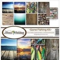 🎣 gone fishing reminisce scrapbook collection kit logo