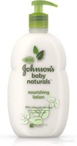 img 4 attached to Johnsons Natural Baby Lotion Fl
